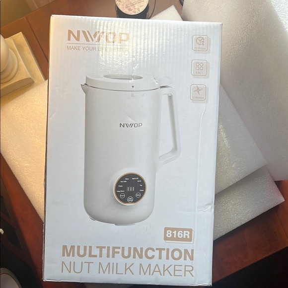 NWOP Nut Milk Maker - White - Picture 1 of 1